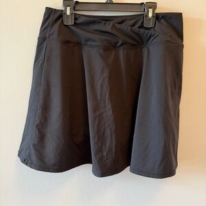 LouKeith Black Athletic Skort | Women's Size Large